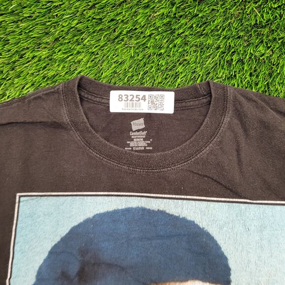 Kid-Cudi Shirt Womens Medium 20x25 Faded Black Rapper - Picture 8 of 12